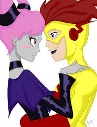 Kid Flash And Jinx Jovens Titas Quadrinhos Vilas