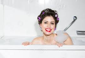 Search for woman bath in these categories. Beautiful Woman Relaxing In A Milk Bath Mcf00058 Maya Claussen Westend61
