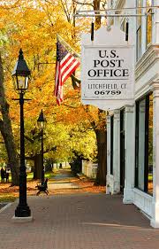 Us Post Office Litchfield Ct New England Fall Litchfield New England