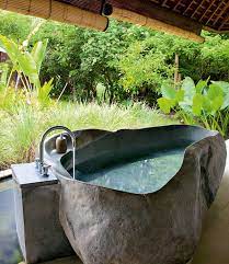 Natural stone bathtubs designs have been showcased below, highlighting how much beautiful a bathroom can become if we were to change a simple isolated element. These Are The Most Impressive Natural Stone Bathtubs On The Internet Adorable Home