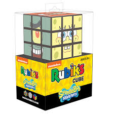 Solve the white face of the rubik's cube. Rubik S Cube Spongebob Squarepants The Op Games