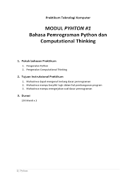 Nah, bahasa apa yang lebih baik untuk memulakannya daripada pyhton! Python Introduction