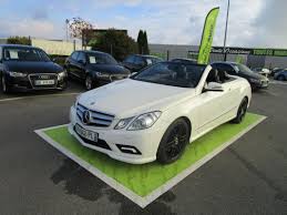 Mercedes Classe E Cabriolet Occasion Diesel Blanc 2011 Brest Finistere Cabriolet 350 Cdi Blueefficiency Executive A 23590 124456 Km