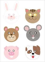 Disfraces Para Carnavales Baratos Y Originales Para Ahorrar Diy Printable Animal Masks Puppy Crafts Animal Masks