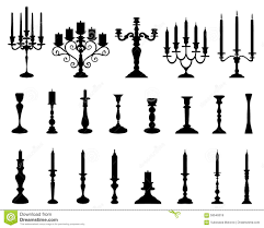 Black And White Candlesticks Clipart Candlesticks Stock Illustration Illustration Of Graphic 59546018 Illustration Stock Illustration Candlesticks