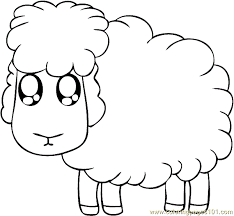 It also includes ideas for enhan. Sitting Sheep Coloring Page For Kids Free Sheep Printable Coloring Pages Online For Kids Coloringpages101 Com Coloring Pages For Kids