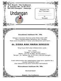 Maybe you would like to learn more about one of these? Contoh Surat Undangan 7 Bulanan Kehamilan Bahasa Sunda Singkat Triprofik Com