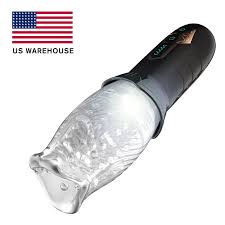 USA Warehouse Oral Rotating Textured Male Stroker GAWK GAWK 3000 Automatic  Masturbation Cup Penis Stimulation Adult Sex Toys