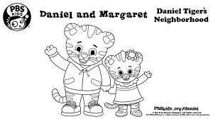 Hundreds of free spring coloring pages that will keep children busy for hours. Daniel And Margaret Coloring Page Kids Pbs Kids For Parents