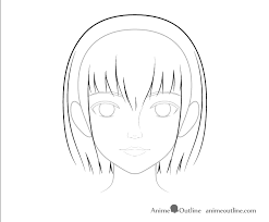 But, you have to paint the overall shape first. How To Draw A Realistic Anime Face Step By Step Animeoutline