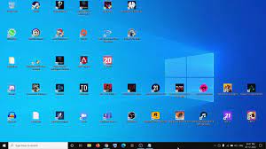 How To Fix Desktop Icons Stretched Horizontally On Windows 10 - Youtube