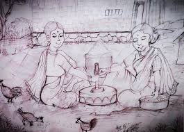 Pure Authentic Village Life Painting By Sheetal Waghmare Check out our pencil drawing art selection for the very best in unique or custom, handmade pieces from our pencil shops. pure authentic village life painting by