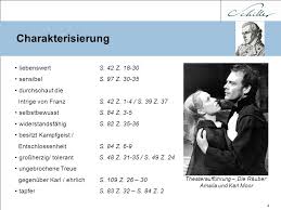 Karl gibt sich amalia und seinem vater als hauptmann der räuber zu erkennen. Von Simone Hermann Sarah Metzger Millen Andesion Larissa Reinhart Ppt Herunterladen