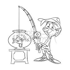 Download Guy Fishing In A Fish Bowl Black And White Clipart Commercial Use Gif Jpg Png Eps Svg Ai Pdf Clipart 395201 Graphics Factory