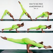 Neyu Yoga Fitness On Instagram Sharing One Way To Add Eka Pada Koundinyasana Ii Into Your Flows Outfit From My Favo Yoga Flow Yoga Help Yoga Tutorial
