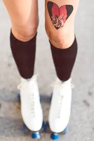 Good service and good prices. Legs With A Tattoo Of Rollerskater By Guille Faingold Roller Skate Tattoo