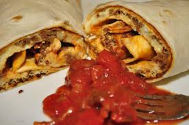 Put the chorizo in a pan on med/high heat. Breakfast Burrito Wikipedia