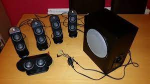 Logitech X 530 51 Speaker System For Tv Pc Mac Dvd Game Consoles For Sale In Blanchardstown Dublin From Jovalas