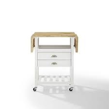 Maybe you would like to learn more about one of these? Bristol Double Drop Leaf Kitchen Cart White Crosley Target