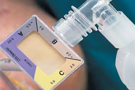 An infrared (ir) lamp directs waves of light through a tube filled with a sample of air toward an optical filter in front of an ir light detector. Monitoring Ventilation With Capnography Nejm