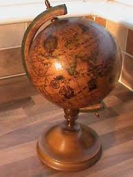 Vintage Wooden Globe Of The World Globos Terraqueos Globo Terrestre Globo Terraqueo