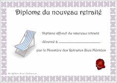 Diplome Gratuit Depart A La Retraite A Imprimer Carte Retraite Carte Depart En Retraite Depart Retraite