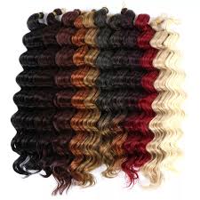 Maybe you would like to learn more about one of these? Wholesale Lulutress Crochet Braid Deep Wave Synthetic Wavy Crochet Braids Buy Wavy Synthetic Crochet Braids Hair Extension 18inch 80g Pre Loop Synthetic Deep Wave Twist Braiding Hair New Arrival Free Tress Synthetic Hair