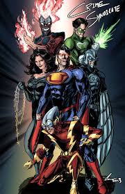 Crime Syndicate Dc Comics Art Justice League Comics Comics