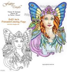 Free, printable mandala coloring pages for adults in every design you can imagine. Fairy And Owls Fairy Printable Coloring Book Sheets By Norma Etsy Coloring Books Printable Coloring Book Coloring Pages