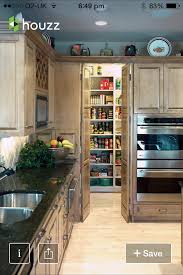 Have Doors To The Pantry Matching Your Kitchen Cabinets Kitchen Pantry Design Pantry Design Kitchen Design