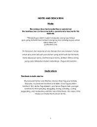 Contoh umumnya, berapa banyak dari pembaca yang bertanya kapan terakhir kali jadi orang tua yang demokratis? Edinburgh Research Archive