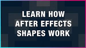 I have created the shape layer for the circle and imported the heart shape from illustrator and changed it to vector shape. Learn How After Effects Shapes Work