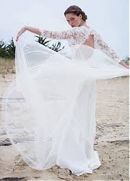Kaufen sie die beste auswahl an strandhochzeitskleidern für ihren großen tag. Hochzeitskleider A Linie Meerjungfrau Linie Mermaid Stil Etui Linie Bodenlang Sweep 15 30cm Auf Dem Boden Ohne Schleppe Transpa Braut Hochzeitskleid Hochzeit