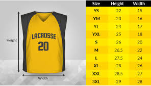 uniform sizing charts nky lacrosse club