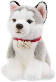 Fao Schwarz 10 Inch Puppy Floppy Husky Toy Plush Cute Stuffed Animals Plush Stuffed Animals Plush Animals