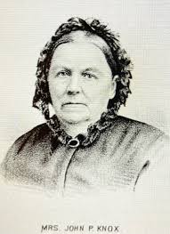 Rose M. Knox (1857-1950)... Mrs. Knox was an American businesswoman, who  ran the Charles B. Knox Gelatin Co. after her husband died... She won wide  respect as one of the leading businesswomen