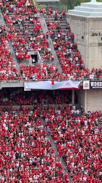 Former Ohio State head coach Jim Tressel was enshrined in the Ohio Stadium  ring of honor during the Buckeyes season opener. Click Watch Live at the  link in our bio for the latest live news and ...