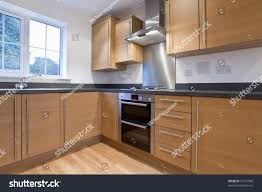 modern fitted kitchen units within new
