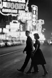 It has solid blocked shapes with modern serifs and condensed characters that are all capital. Jo Coyne On Twitter Old Vegas Vintage Photography Vintage Couples