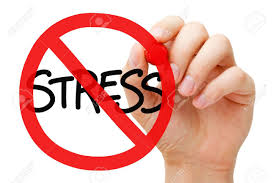 Hand Drawing Stress Prohibition Sign Concept With Marker On Transparent Wipe Board Reduce Stress Sponsored S Stress Dealing With Stress Stress Management