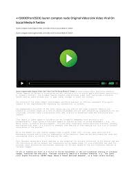 XXX Porn SEX) lauren compton nude Original Video Link Video Viral On Social  Media X Twitter