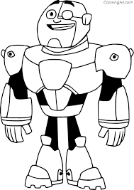 Colouring pages available are cyborg teen titans go coloring, super hero coloring for adults, alphabet l. Happy Cyborg Coloring Page Coloringall