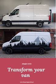 Transform Your Van Using Some Simple Trick Auto Aufkleber Kastenwagen In Wohnmobil Umbau Mercedes Sprinter Wohnmobil
