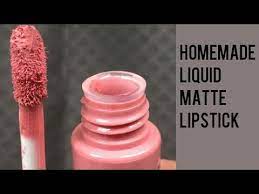 Now you can make your own matte lipstick at home using an eyeshadow! Homemade Matte Liquid Lipstick Youtube