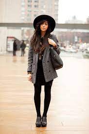 Street Style Of The Day Bring On The Wide Brims Trendy Fall Outfits Fashion Outfits With Hats
