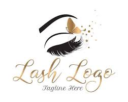 Black And Gold Makeup Logo Digital Custom Logo Design Lashes Logo Lashes Beauty Logo Etsy Lashes Logo Eyelash Logo Custom Logo Design