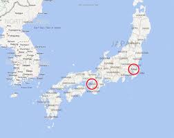 An overview of all railways running through osaka, including osaka metro. Japan Earthquake Map Update Strong Tremors Shake Osaka How Far Is Osaka From Tokyo World News Express Co Uk