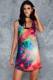 Galaxy Rainbow Tank Dress 7 Day Unlimited 80aud By Blackmilk Clothing Rainbow Tank Tank Dress Dressy Outfits