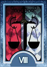 Persona 3 4 Tarot Card Deck Hr Justice Arcana By Enetirnel Persona Tarot Cards Tarot Card Decks Tarot