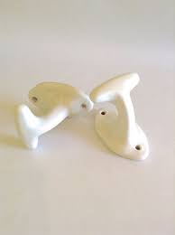 French Vintage White Porcelain Towel Hooks Coat Hooks Etsy French Vintage White Porcelain White Vintage
